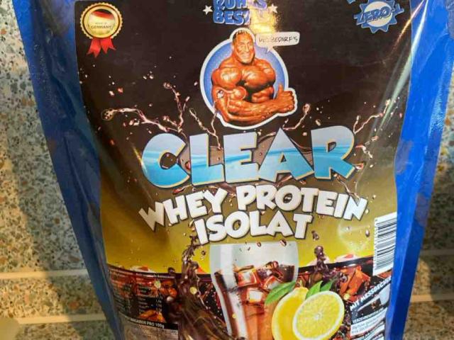 Clear Whey Protein Isolat, Cola Zitrone von Drace | Hochgeladen von: Drace