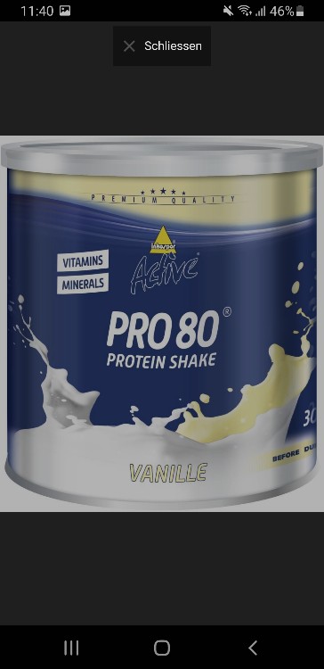 Pro 80 Protein Shake (Vanille) von MikeGm | Hochgeladen von: MikeGm