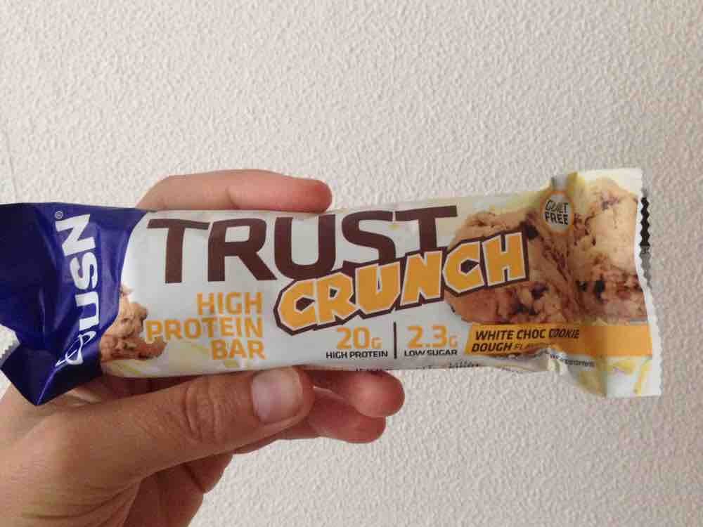 Trust Crunch High Protein Bar, White Choc Cookie Dough (60g) von | Hochgeladen von: Eva Schokolade