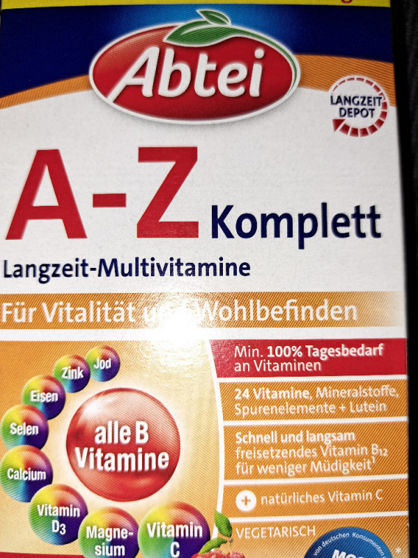 A - Z Komplett, Langzeit-Multivitamine von NuriaWuff | Hochgeladen von: NuriaWuff