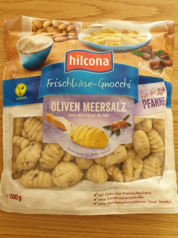 Frischkäse-Gnocchi, Oliven Meersalz von helena95 | Hochgeladen von: helena95