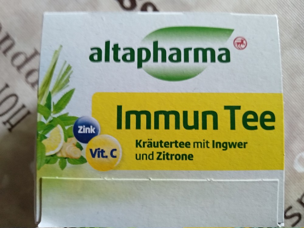 altapharma Immun Tee, Kräutertee mit Ingwer und Zitrone von Gran | Hochgeladen von: Grandia