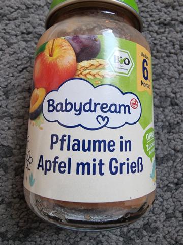 Pflaume in Apfel mit Grieß, Bio von Vollzeitmami | Hochgeladen von: Vollzeitmami