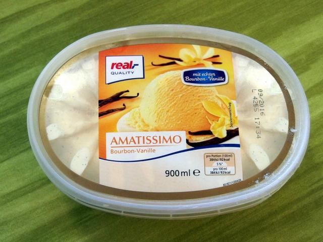 Eis Amatissimo, Bourbon-Vanille, Real Quality | Hochgeladen von: arcticwolf