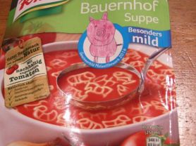 Knorr Bitte zu Tisch! Bauernhofsuppe, Tomaten, besonders mil | Hochgeladen von: juwien