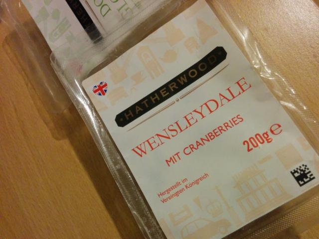 Wensleydale mit Cranberries | Hochgeladen von: GatoDin