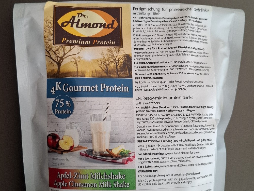 4K Gourmet Protein Apfel-Zimt Milchshake, Dr Almond von ge74rec | Hochgeladen von: ge74rec 4K Gourmet Protein Apfel-Zimt Milchshake, Dr Almond von ge74rec | Hochgeladen von: ge74rec