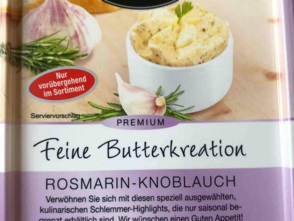 Feine Butterkreation, Rosmarin-Knoblauch von Minonoke | Hochgeladen von: Minonoke