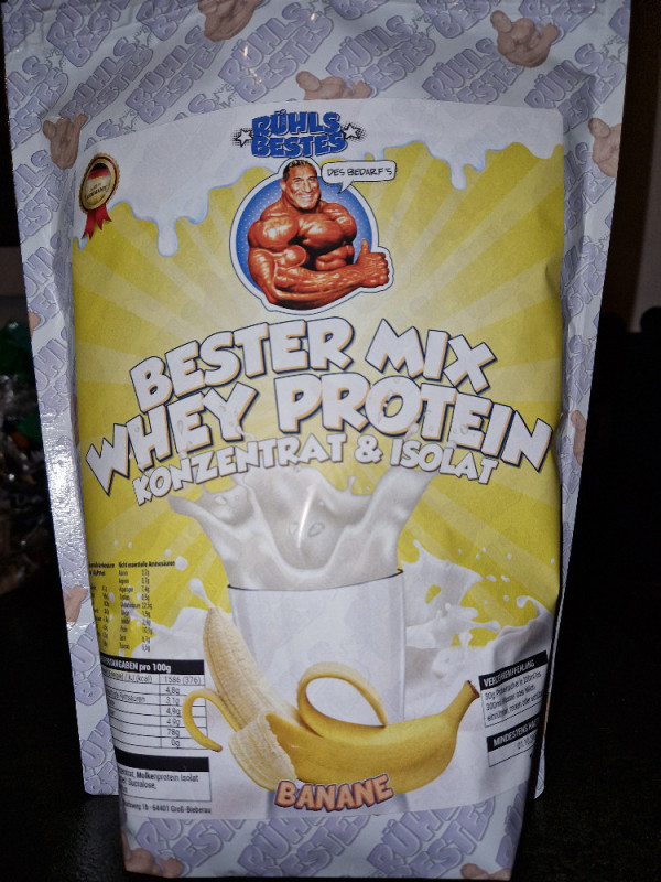 Bester Mix Whey Protein Konzentrat & Isolat Banane von Usaks | Hochgeladen von: Usaksport