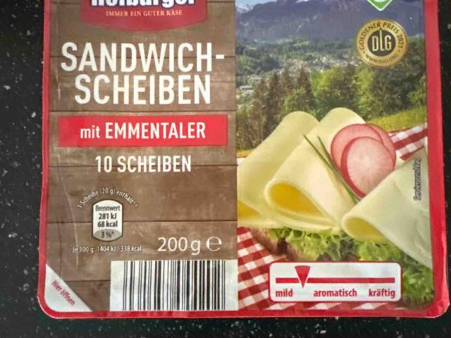 Sandwich-Scheiben mit Emmentaler von Michi114 | Hochgeladen von: Michi114