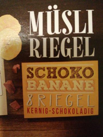 Müsli Riegel Schoko Banane von Dennis Abraham | Hochgeladen von: Dennis Abraham