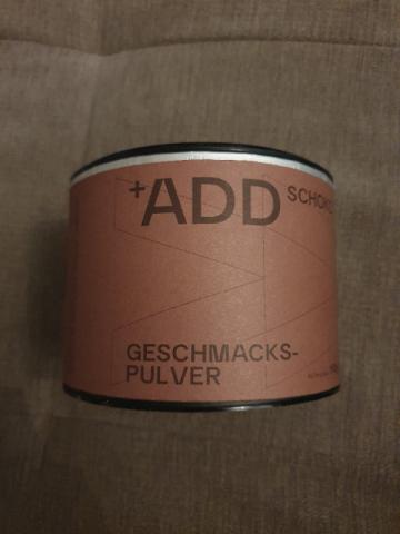 Geschmackspulver +ADD Schoko von V_H | Hochgeladen von: V_H