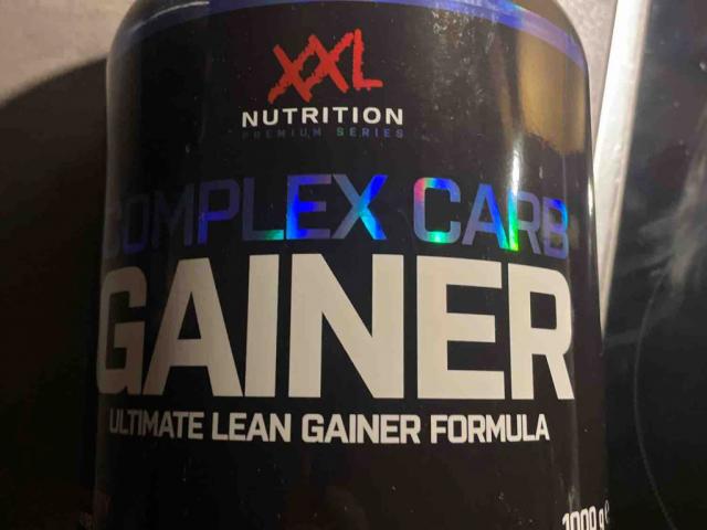 Complex Carb Gainer von dczaschke923 | Hochgeladen von: dczaschke923