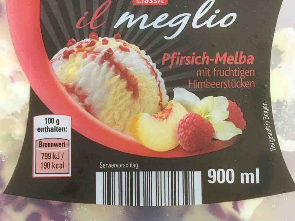 il meglio Speiseeis, Pfirsich-Melba von Zumsl | Hochgeladen von: Zumsl
