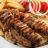 griechische Grillplatte mit Pommes und Salat, (Gyros, Souvlaki,  | Hochgeladen von: TomcatMV