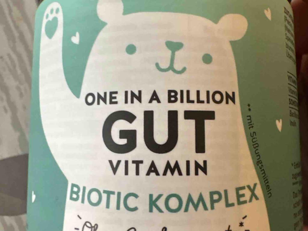 One in a Billion Gut Vitamin, Biotic Komplex von muehlchen | Hochgeladen von: muehlchen