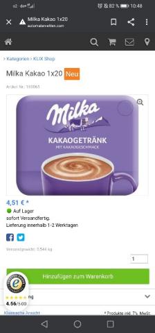 Klix Milka Kakaogetränk von LisaFL | Hochgeladen von: LisaFL