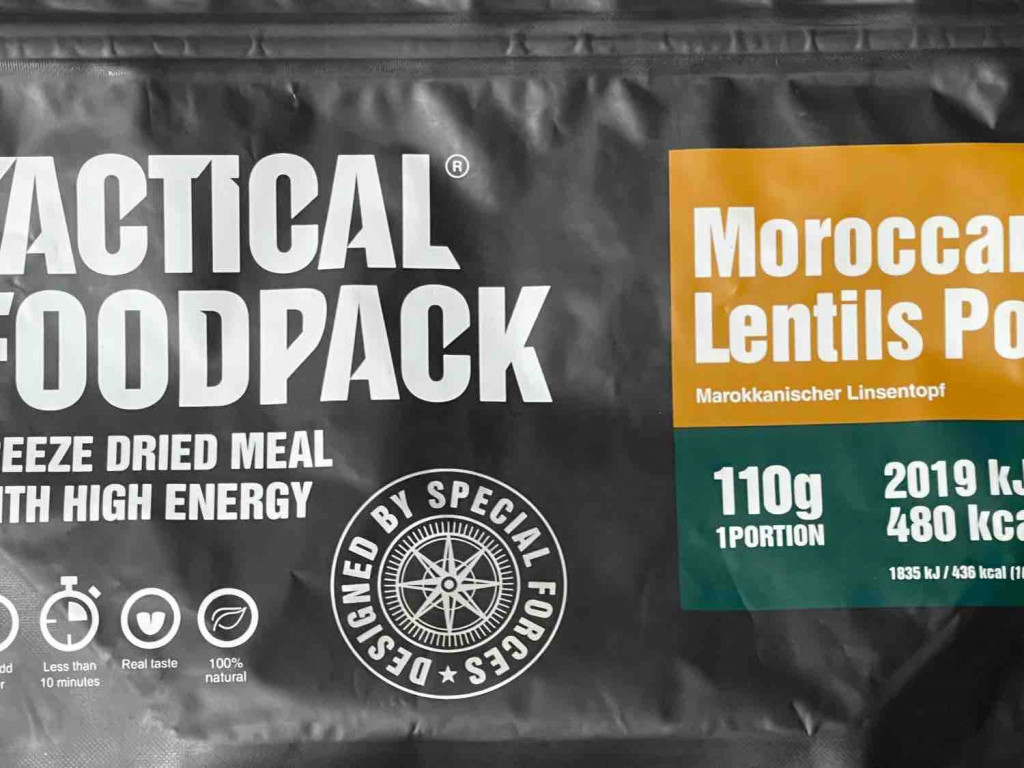 Tactical Foodpack Marokkanischer Linseneintopf von etharly | Hochgeladen von: etharly