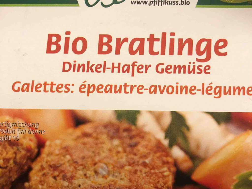 Pfiffikus Bratlinge Dinkel-Hafer-Gemüse, Dinkel-Hafer-Gemüse von | Hochgeladen von: cristinadi
