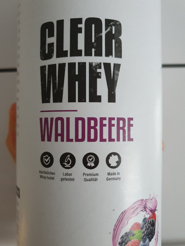 Clear Whey Waldbeere von Wueste | Hochgeladen von: Wueste
