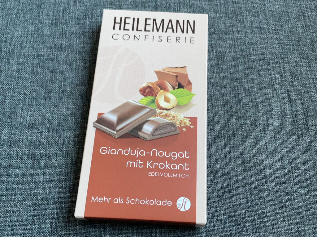 Gianduja-Nougat mit Krokant, Edelvollmilch von rapvogel | Hochgeladen von: rapvogel