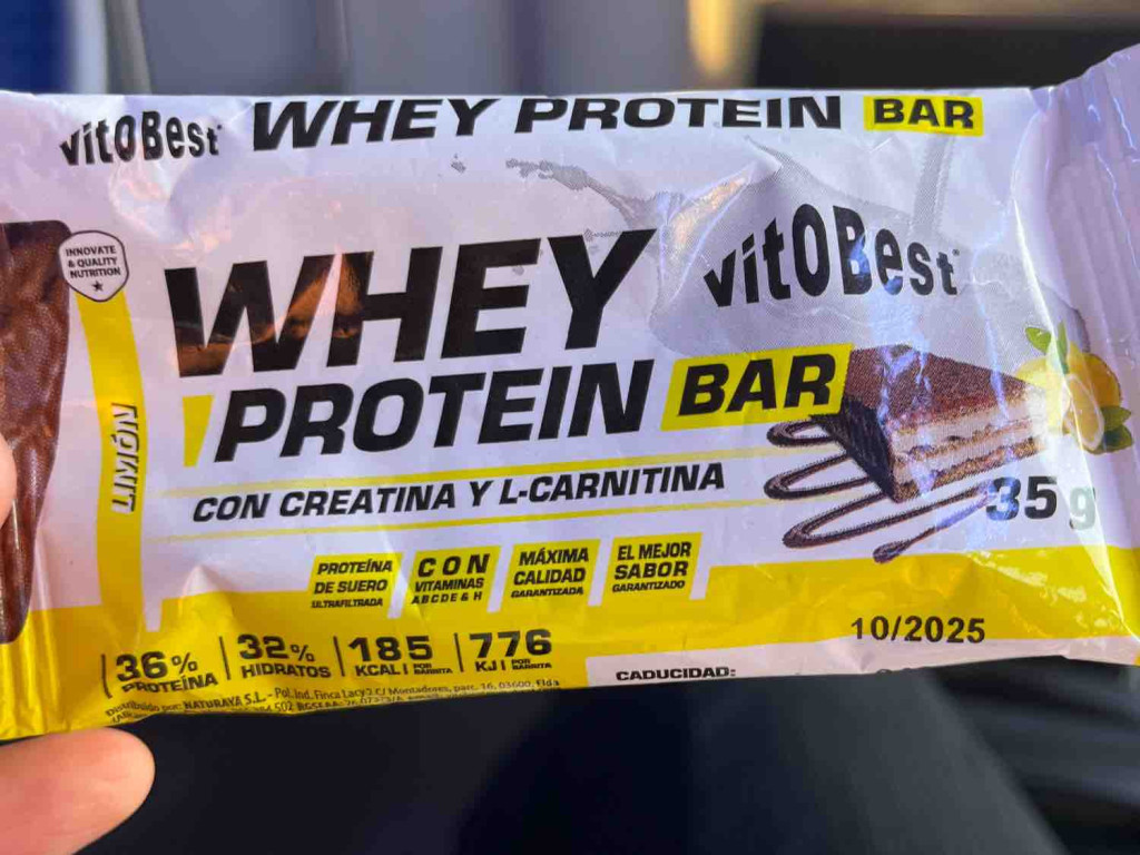 whey protein bar, mit Kreatin und L-Carnitin von steph0378 | Hochgeladen von: steph0378