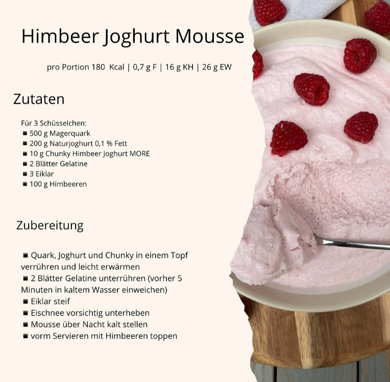 Himbeercreme, mit Quark und Joghurt von Bienchen66 | Hochgeladen von: Bienchen66