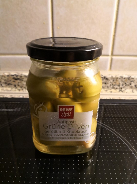 Grüne Oliven, gefüllt mit Knoblauch von marvital | Hochgeladen von: marvital