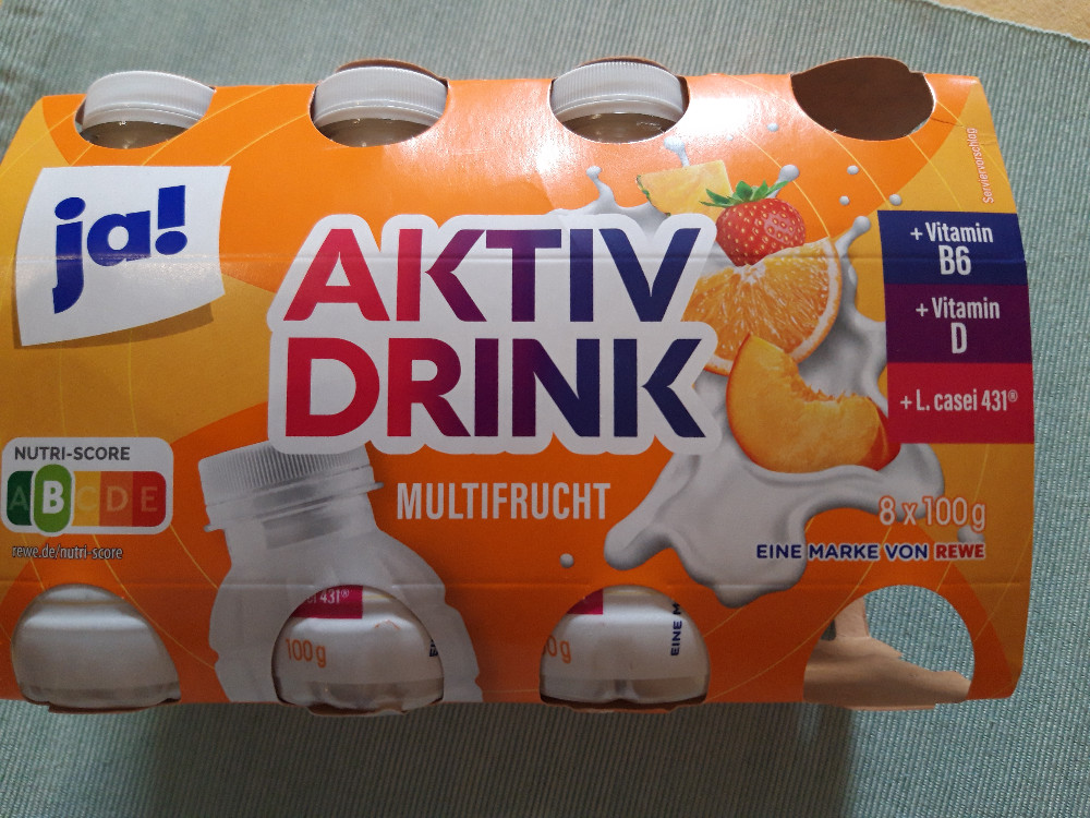 Aktiv Drink Multifrucht, Joghurt von Orangela | Hochgeladen von: Orangela