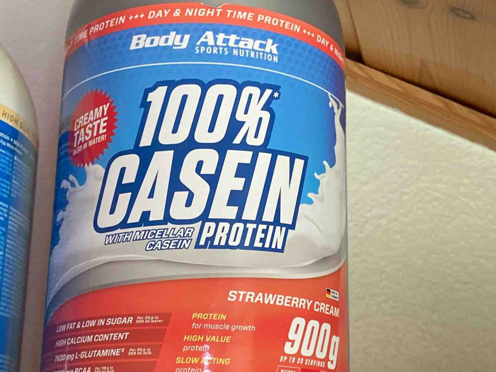 100% Casein Protein Strawberry Cream von melchen90 | Hochgeladen von: melchen90