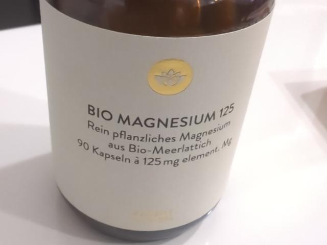 Bio Magnesium 125, 1 Tablette von A.Y | Hochgeladen von: A.Y