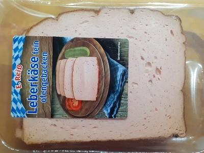 Bauernleberkäse ofengebacken, herzhaft | Hochgeladen von: Bauigel