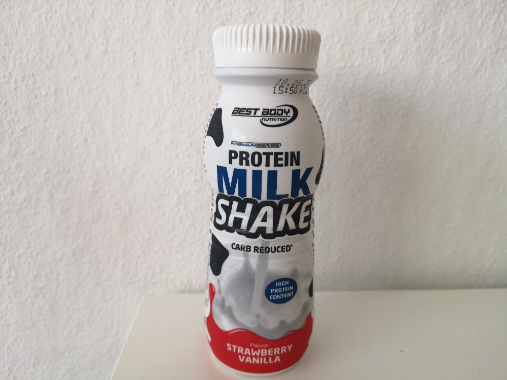 Protein Milk Shake, Strawberry Vanilla von chocolatecookie | Hochgeladen von: chocolatecookie