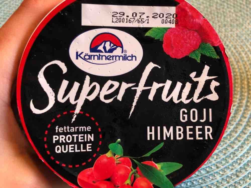 Superfruits Goji Himbeer, mit Milch 1,8% Fett von kirschbaumblte | Hochgeladen von: kirschbaumblte