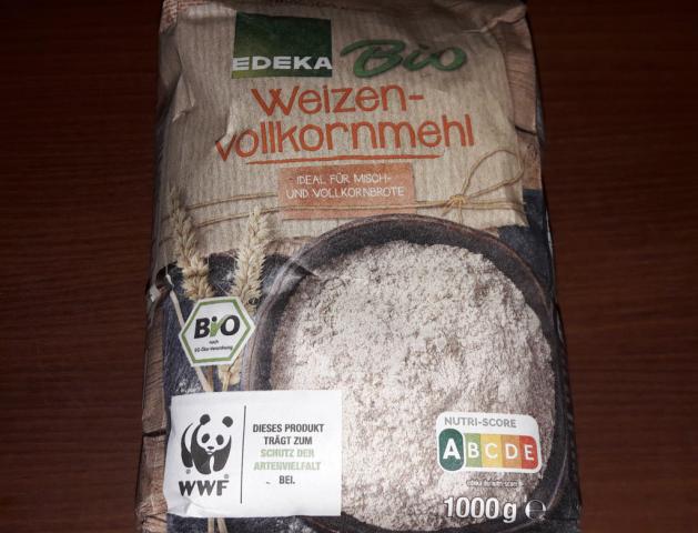 Edeka Bio Weizenvollkornmehl | Hochgeladen von: Siope