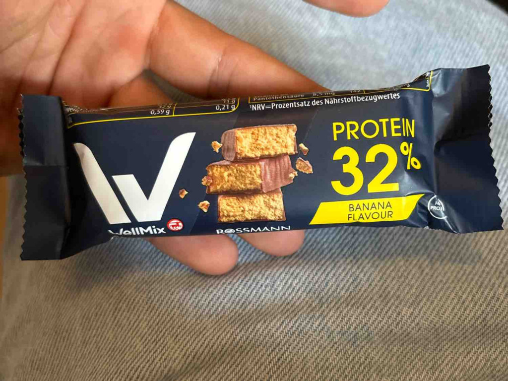 Proteinriegel Banana Flavour, 32% von Saadoon | Hochgeladen von: Saadoon