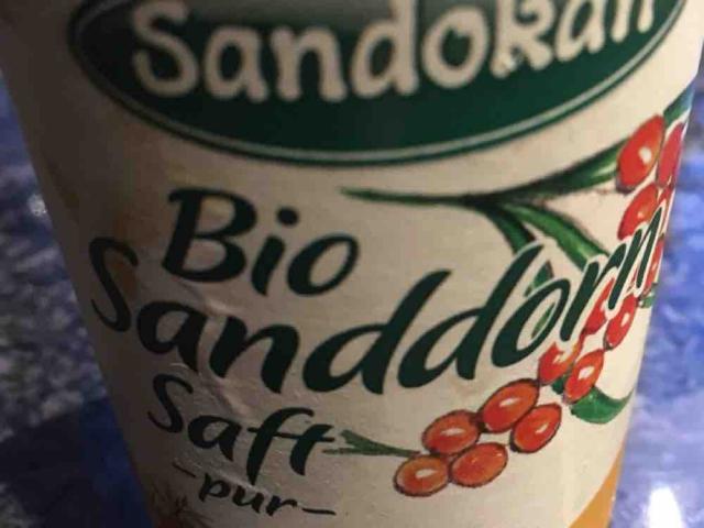 bio sanddornsaft pur von AnnaRosine | Hochgeladen von: AnnaRosine
