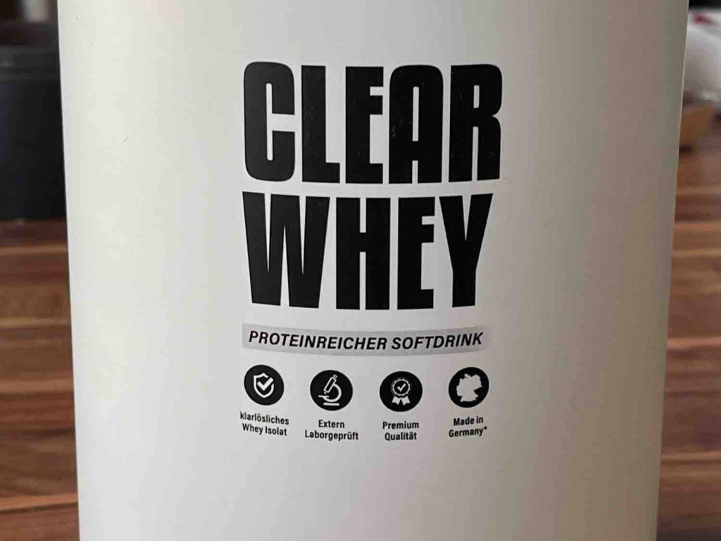 CLEAR WHEY PFIRSICH von Bachi130576 | Hochgeladen von: Bachi130576