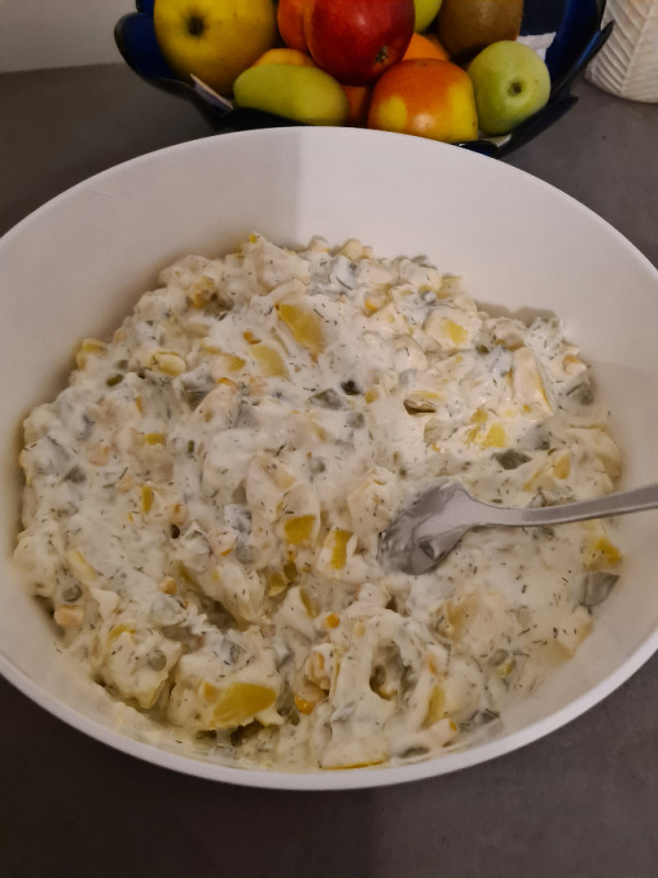 Kartoffelsalat mit Salatmayonnaise, mit Joghurt von snikk4z | Hochgeladen von: snikk4z