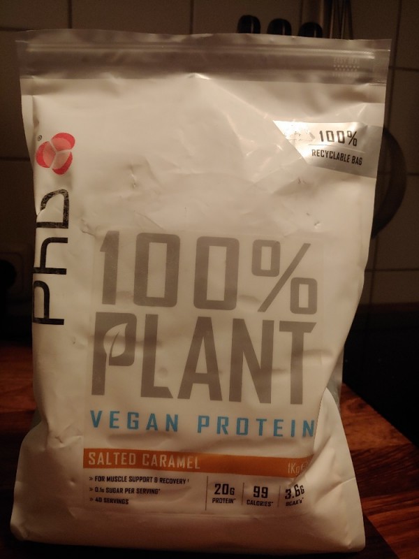 100% Plant Vegans Protein, Salted Caramel von afkxdxp830 | Hochgeladen von: afkxdxp830