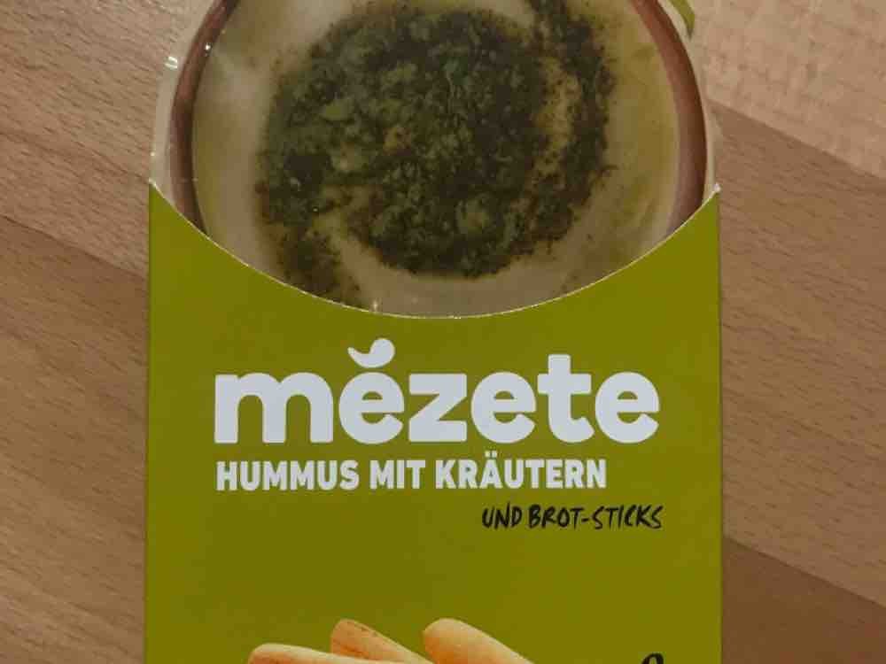 Mèzete Hummus mit Kräutern und Brot-Sticks von leni0703 | Hochgeladen von: leni0703
