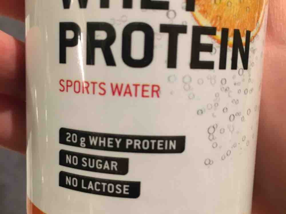 Whey Protein Water, sparkling orange von Yael | Hochgeladen von: Yael