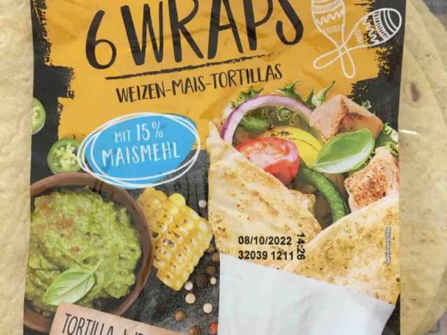 Wraps Weizen Mais Tortillas, 15% Maismehl by poisonverbatim | Hochgeladen von: poisonverbatim