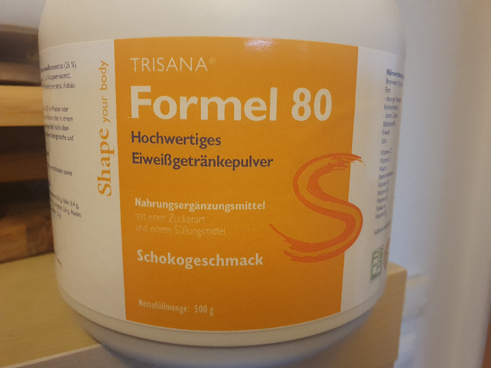 Formel 80, Proteinpulver, Schoko von Ruhnkes | Hochgeladen von: Ruhnkes
