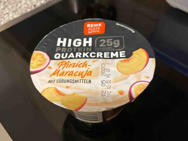 High Protein Quarkcreme, Pfirsich-Maracuja by Krambeck | Hochgeladen von: Krambeck