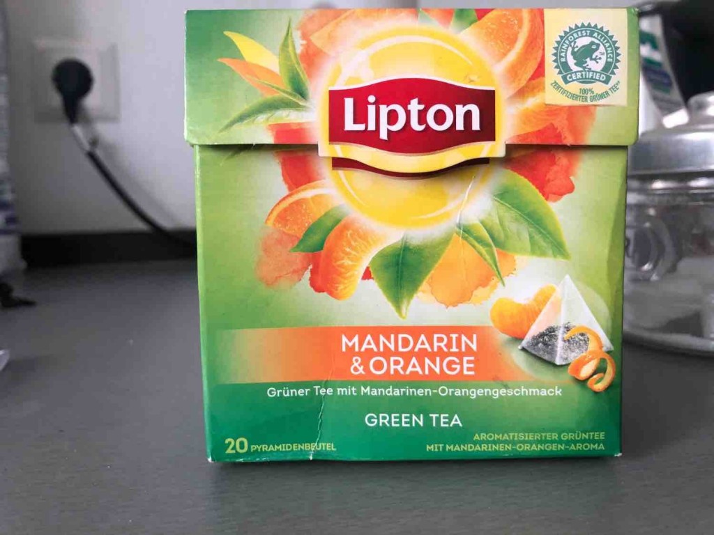 Lipton Grüner Tee , Mandarine Orange von Teom | Hochgeladen von: Teom