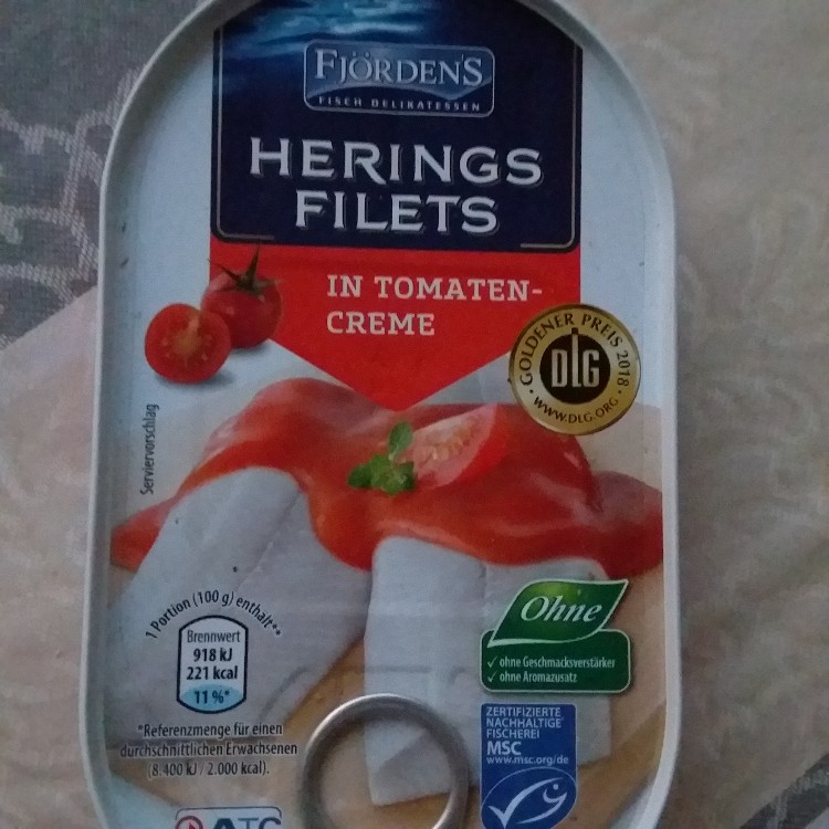Herings Filets in Tomaten-Creme, Fisch und Tomate von Nini53 | Hochgeladen von: Nini53