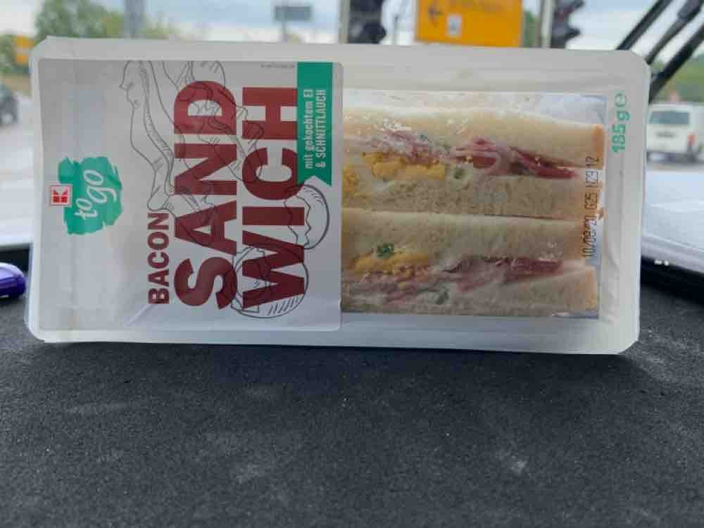 Bacon Sandwich, mit gekochtem Ei & Schnittlauch von georg55 | Hochgeladen von: georg55