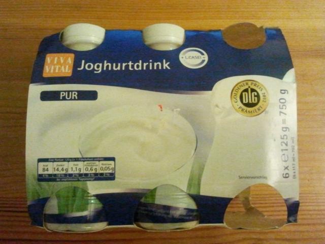 Probiotischer Joghurtdrink, pur | Hochgeladen von: huhn2
