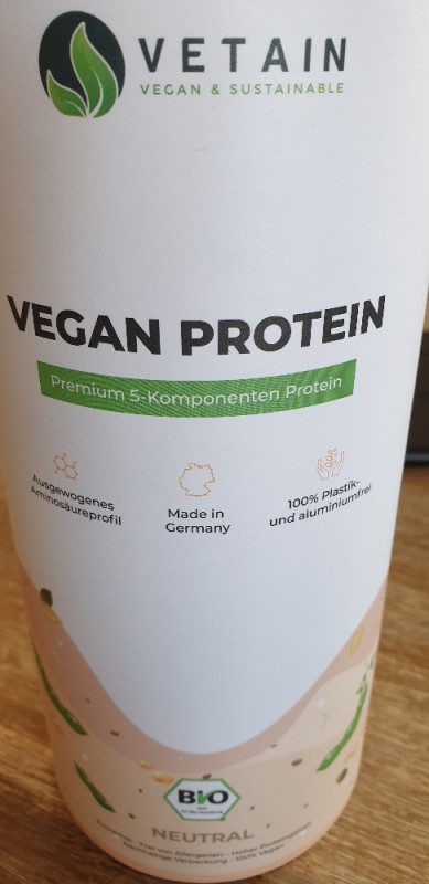 VETAIN Vegan Protein Neutral von Mutschekiepchen | Hochgeladen von: Mutschekiepchen